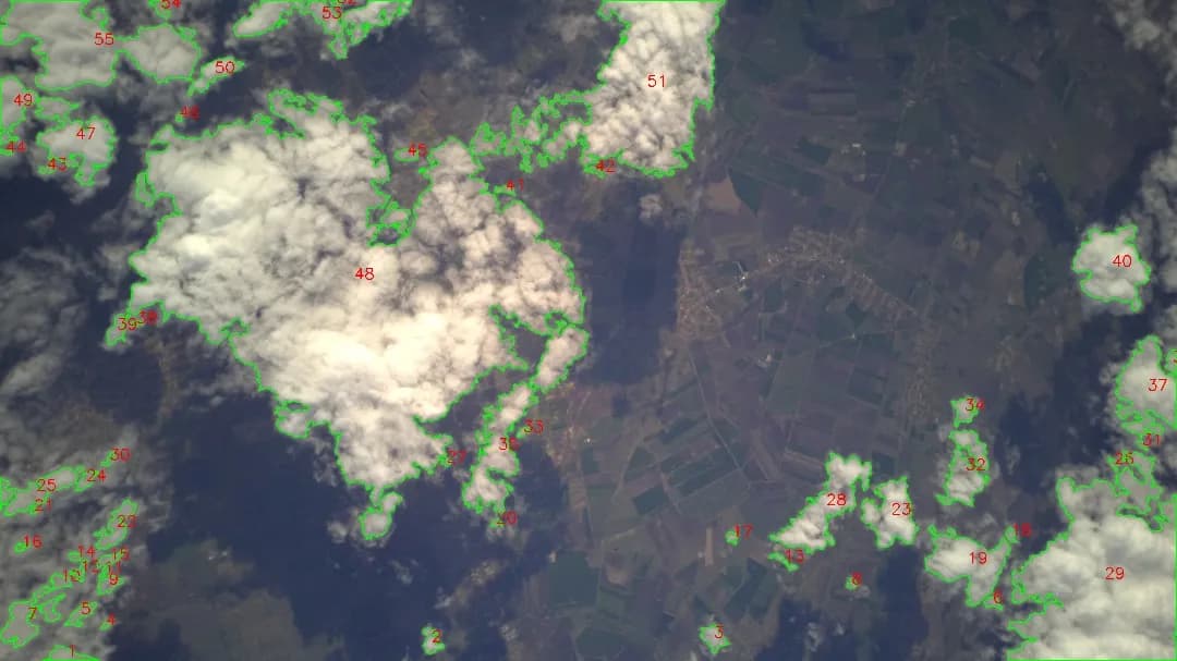Cloud formation analysis supporting weather monitoring, climate studies, and environmental observation