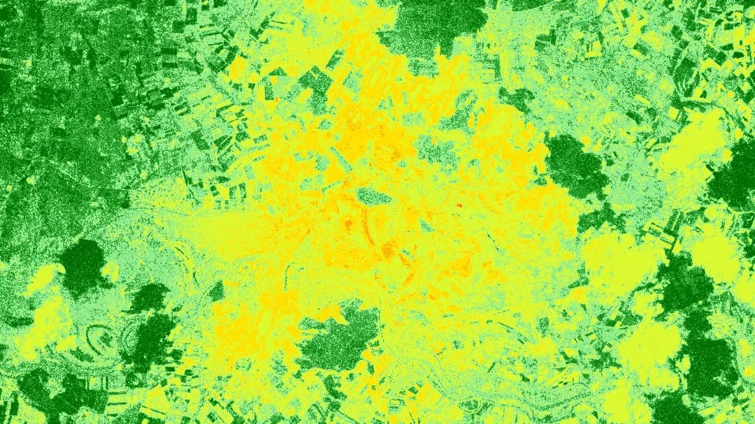 GRVI crop health analysis using green and red spectral bands for agriculture, forestry, and ecosystem monitoring